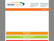 Tablet Screenshot of hunterprelude.org.au